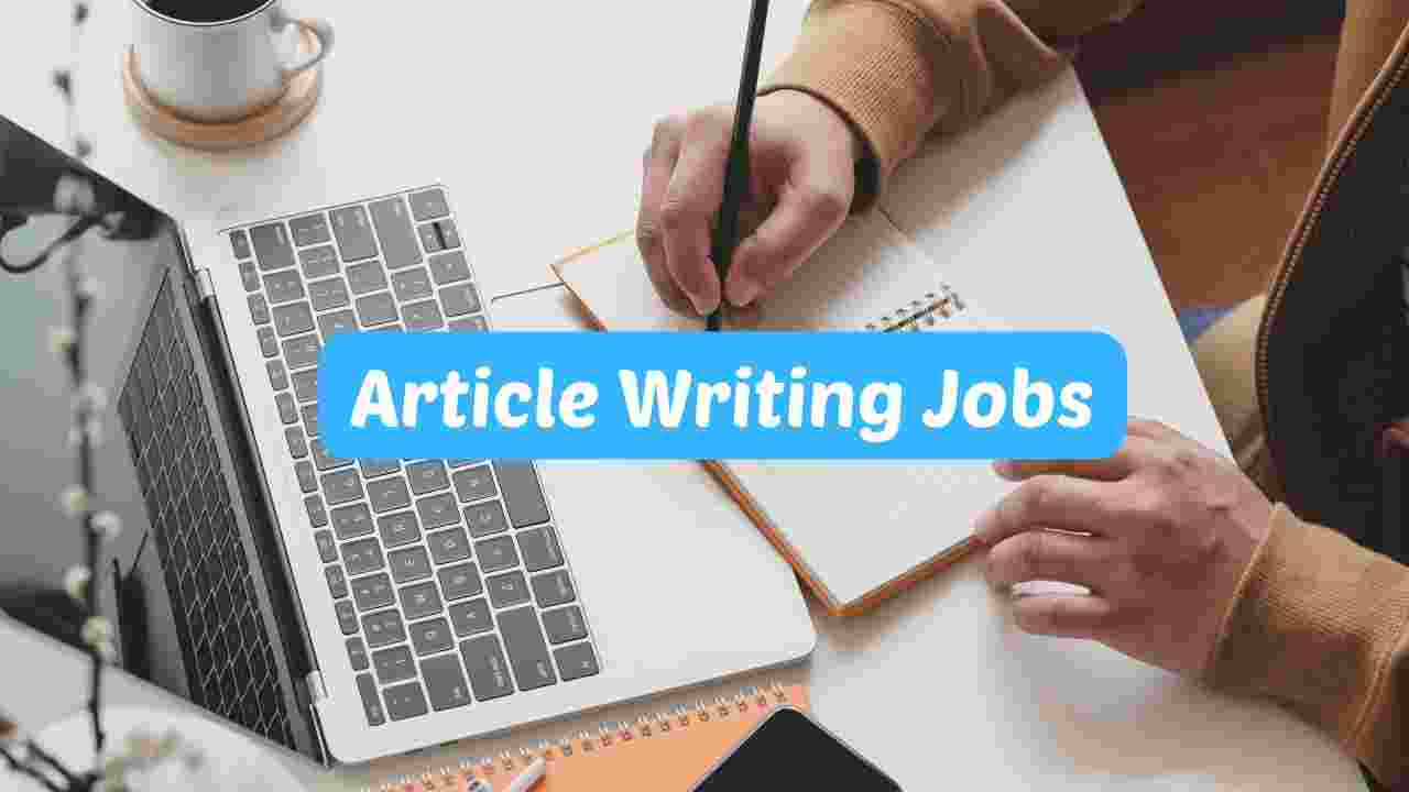 Article Writing Jobs